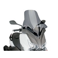 Plexi Puig V-Tech Touring tmavě kouřové pro Yamaha X-Max 125, 250, 400 14- VÝPRODEJ POŽKOZENÉ