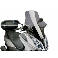 Plexi Puig V-Tech Touring tmavé kouřové pro Kymco Downtown 125i, 300i ABS 09-14