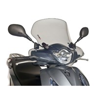 Plexi Puig City Touring kouřové pro Honda SH 125i, SH 150i 12-14