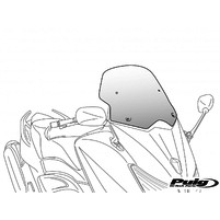 Plexi Puig V-Tech Sport čiré pro Kymco Xciting 500 07-13