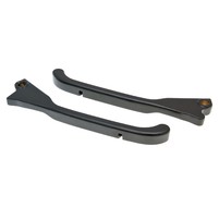 Brzdové páčky set černé Buzzetti pro Piaggio Beverly, MP3, Carnaby, X8, XEvo