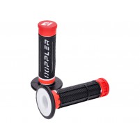Sada gripů / rukojetí Doppler Grip 3D červená / bílá / černá