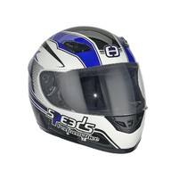 Přilba Speeds full face Performance II Racing Graphic modrá - vyberte velikost