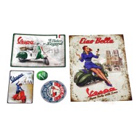 Sada samolepek Classic Vespa