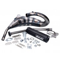 Výfuk Yasuni Cross HM MAX černý pro Aprilia RX, SX, Derbi R, SM, Gilera RCR, SMT