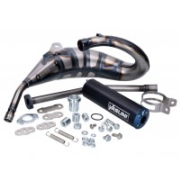 Výfuk Yasuni Cross HM MAX modrý pro Aprilia RX, SX, Derbi R, SM, Gilera RCR, SMT