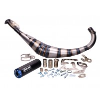 Výfuk Yasuni R2 modrý pro Offroad, SM, Minarelli AM, Derbi D50B0, EBE