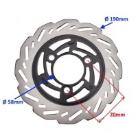 Brzdový kotouč přední pro Maxon, Kentoya, Keeway, Baotian 125/150ccm