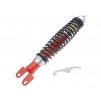 Tlumič zadní Carbone Sport 345mm červeno černý pro Vespa 50-90-125 Primavera, ET3
