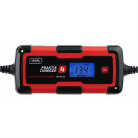 Nabíječka baterií 12/6 V s LCD, řízená mikroprocesorem