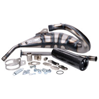 Výfuk Yasuni Cross HM MAX Carbon pro Aprilia RX, SX, Derbi R, SM, Gilera RCR, SMT