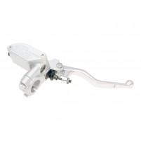 Brzdová pumpa pravá přední chromovaná průměr pístku 12mm pro Aprilia, Derbi, Rieju, D50B