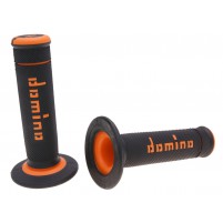 Rukojeti Domino Offroad Fine Grip černo oranžové