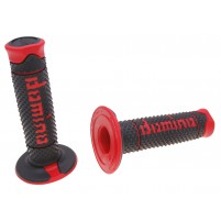 Rukojeti Domino Offroad Gross Grip černo červené