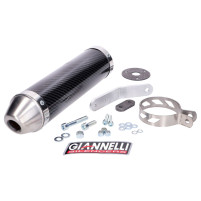Zadní tlumič výfuku Giannelli Carbon pro Derbi DRD Edition 50 SM 03-07