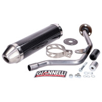 Zadní tlumič Giannelli Carbon s ABE pro Yamaha DT 50 R 2004, Malaguti XTM, XSM