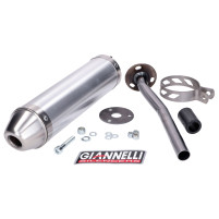 Hliníkový zadní tlumič Giannelli pro Yamaha DT 50 R 98-03, MBK X-Limit 98-03