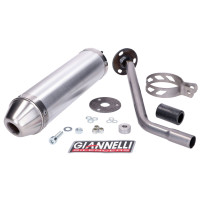 Hliníkový zadní tlumič Giannelli pro Beta RR 50 Enduro / Motard 12-16, Enduro 50 Factory 15-16