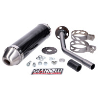 Zadní tlumič Giannelli Carbon pro Fantic Motor 50M, 50MR, 50E, 50ER, 50ES 2T 13-16