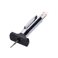 Měřič hloubky dezénu pneumatiky 1-25mm Silverline Hloubkoměr