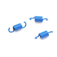 Pružinky spojky sport 3 kusy Minarelli 32 mm x 2 mm modré
