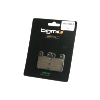 Brzdové destičky BGM 36x45mm BETA Eikon 50ccm 1999 (vh), DERBI Atlantis 50ccm 1999 (v), Atlantis 100ccm 2001 (v), Atlantis 100ccm 4T 2001 (v)