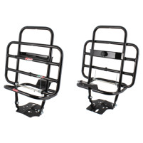 Zadní nosič černý Faco pro Piaggio Vespa Primavera, ET4 50, 90, 125ccm