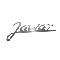 Nerezový nápis 180mm pro JAWA 50ccm 21
