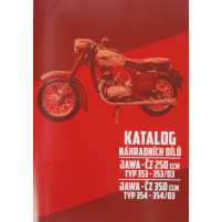 Katalog ND JAWA 250, 350 Kývačka (353 + 353/03, 354 + 354/03)