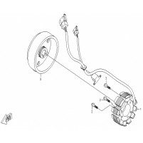 Rotor zapalování pro Cfmoto Gladiator UTV630, X6, Z6, OEM 018B-031000, CF188-031000