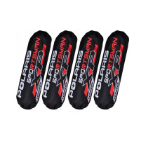 Kryty, návleky tlumičů pro Polaris Sportsman 1000XP černo-červené