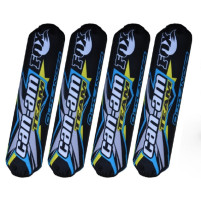 Kryty, návleky tlumičů pro Can-am Outlander černé - modré, tlumiče Fox