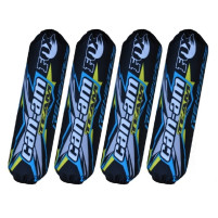 Kryty, návleky tlumičů pro Can-am Renegade černé - modré tlumiče Fox