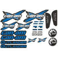 Sada samolepek pro Can-am outlander, modré