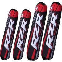 Kryty, návleky tlumičů pro Polaris RZR červené