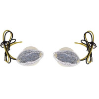 Plochá LED směrová světla, sada 2 ks, homologace E11