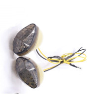 Plochá LED směrová světla, sada 2 ks, homologace E11