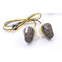 Plochá LED směrová světla, sada 2 ks, homologace E11