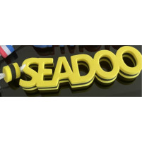 Replika pěnové klíčenky Seadoo, nepotopitelná