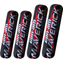 Kryty tlumičů Can-am Maverick X3 černé a červené