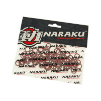 Fíbrové těsnící podložky Naraku 8x12x1mm 100 kusů