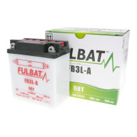 Baterie Fulbat FB3L-A DRY včetně kyselé náplně