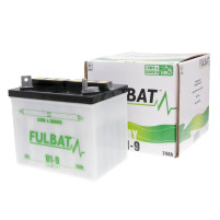 Baterie Fulbat U1-9 DRY včetně kyselinové náplně