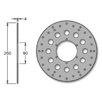 Brzdový kotouč přední 260mm IGM pro Derbi GPR 50 R, Cagiva Mito 50cc