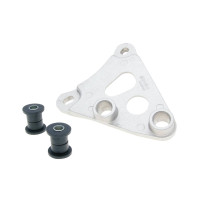 Držák výfuku Polini pro vertikální Minarelli, horizontální Minarelli s TWD