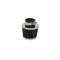 Vzduchový filtr ocelový rovný - otvor 28-48x62/51mm JAWA 50 - 20, 21, 23