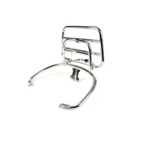 Zadní skládací nosič zavazadel Moto Nostra Vespa GT, GTL, GTV, GTS, GTS Super, GT60 125-200-250-300cc chrom