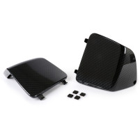 Sada servisních klapek pro vnitřní obložení, kryt nohou Moto Nostra, karbonový styl pro Vespa GT, GTL, GTV, GTS 125-300 03-, HPE, Supertech, Superspor