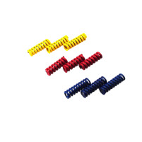 Sada pružin spojky 9 kusů průměr cca 8mm délka 28mm drát 1,9mm pro moped Puch Maxi