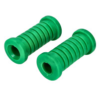 Gumové návleky stupaček 22mm zelené pro Simson